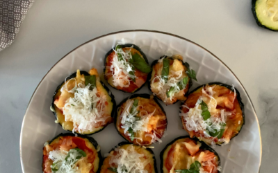 Mini Zucchini Pizzas