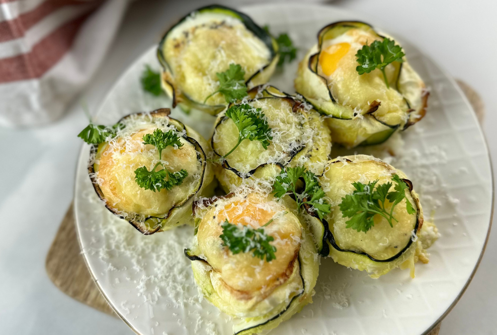 Zucchini Cups with Eggs